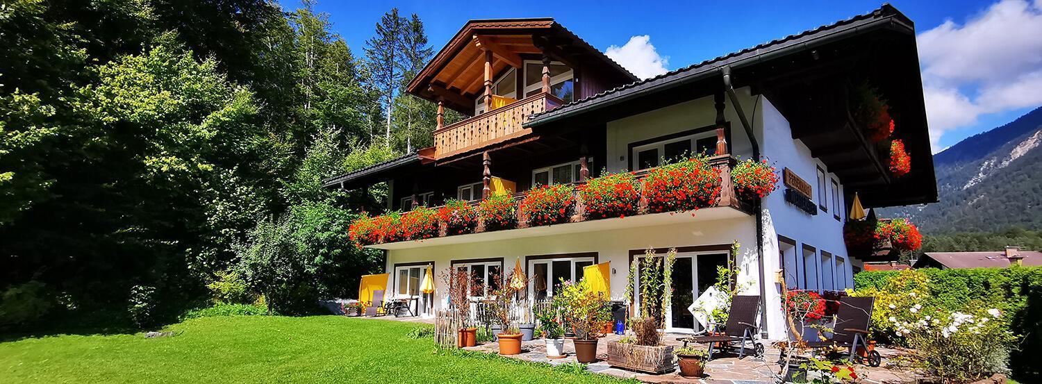 Ferienhaus Wetterstein Grainau Buitenkant foto